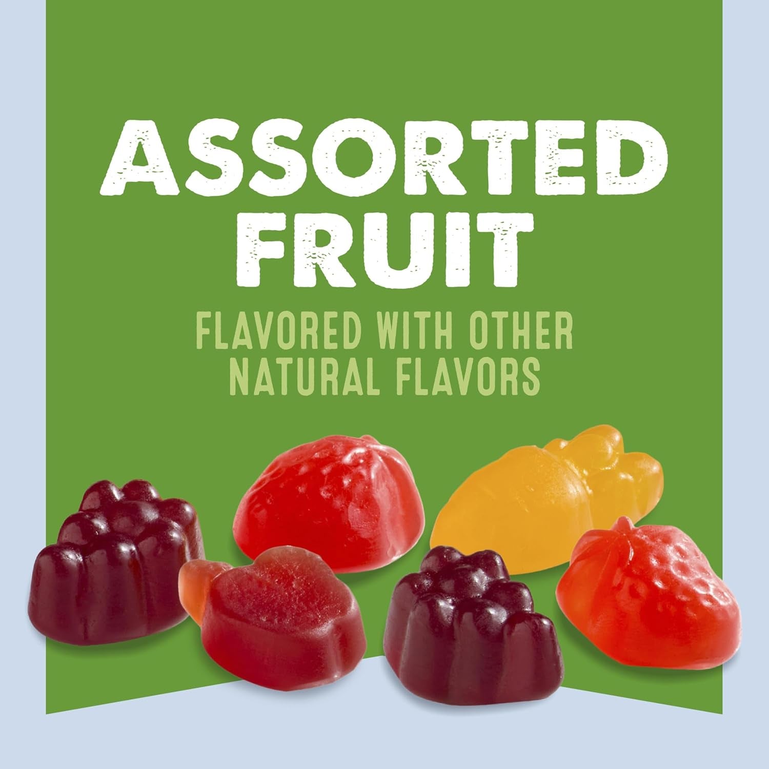 Fruit Flavored Snacks, Halloween Treats, Assorted Fruit, Gluten Free Snack, Family Pack, 40 Ct, 32 Oz