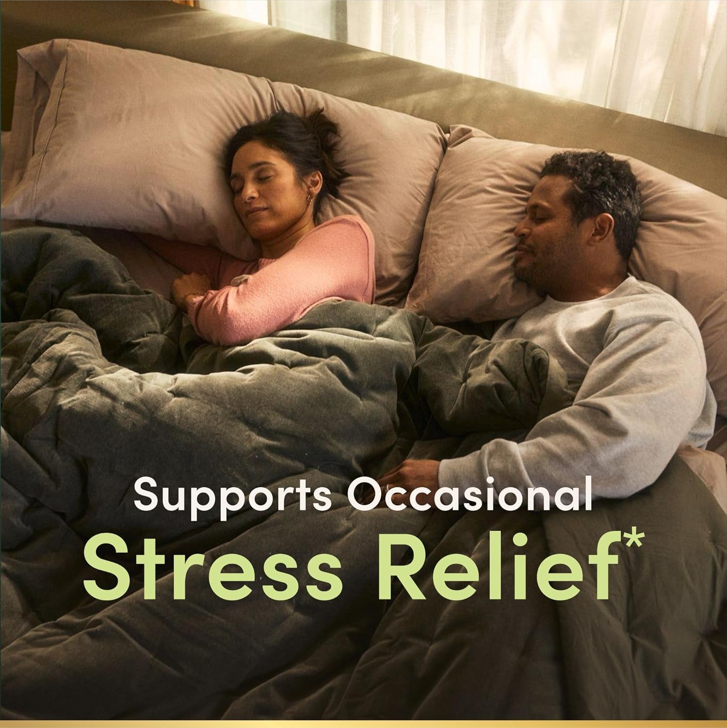 Stress Relief, Ashwagandha KSM-66, Supports Occasional Stress Relief, Dietary Supplement, 2 Tablets per Day, Vegetarian Tablets, Gluten Free, 90 Ct