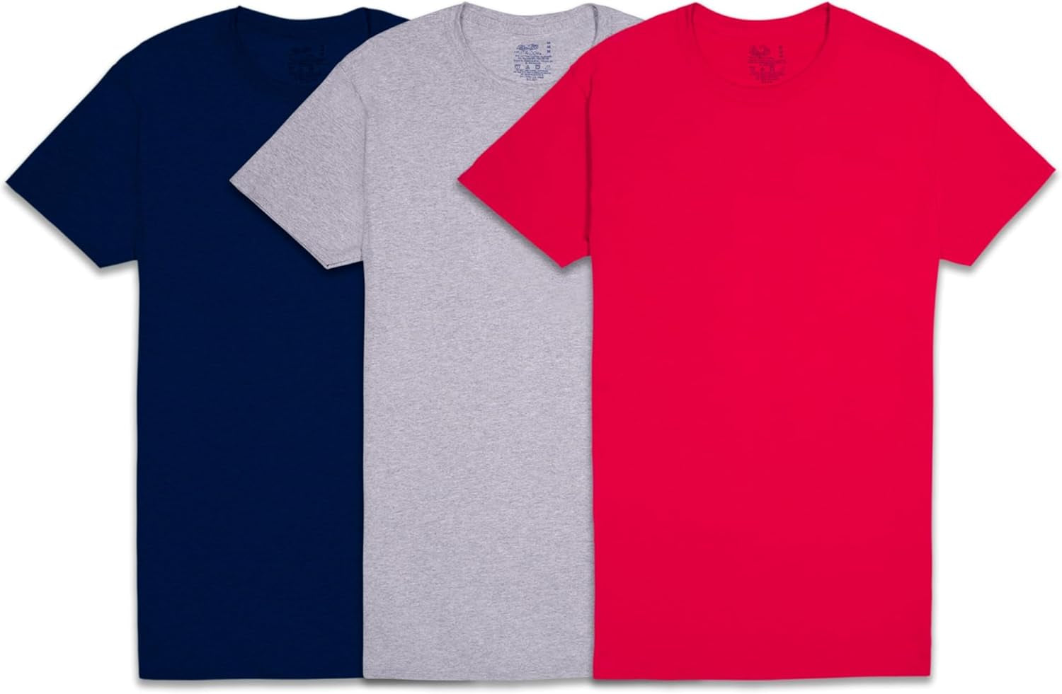 Men'S Undershirts, Moisture Wicking & Tag Free, Short Sleeve Crew T-Shirts