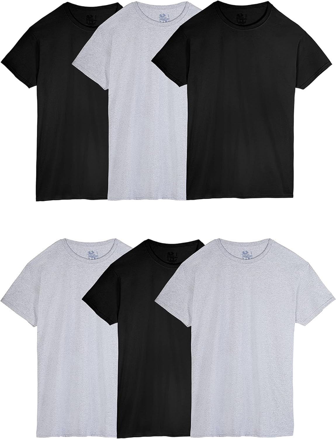 Men'S Undershirts, Moisture Wicking & Tag Free, Short Sleeve Crew T-Shirts