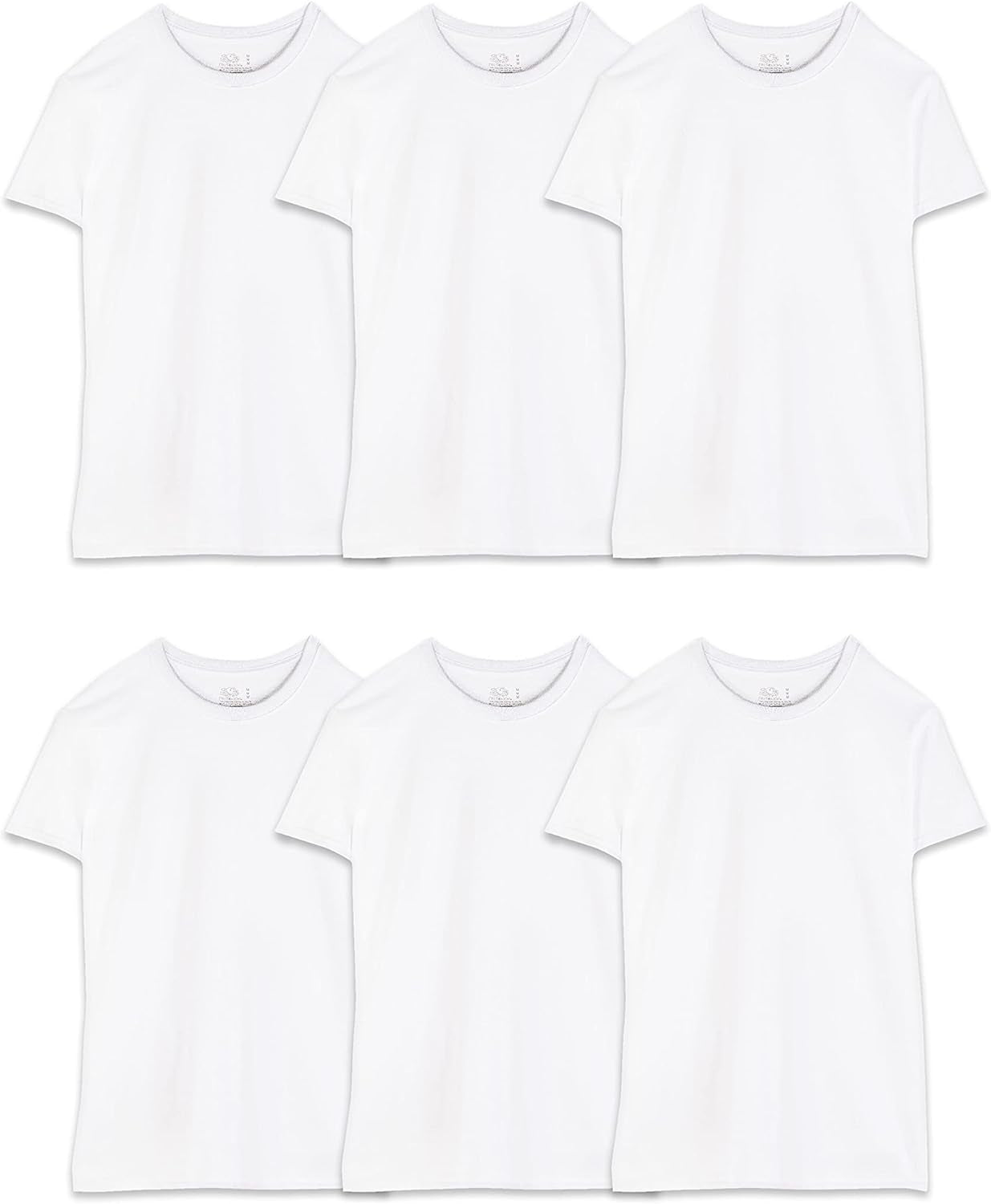 Men'S Undershirts, Moisture Wicking & Tag Free, Short Sleeve Crew T-Shirts