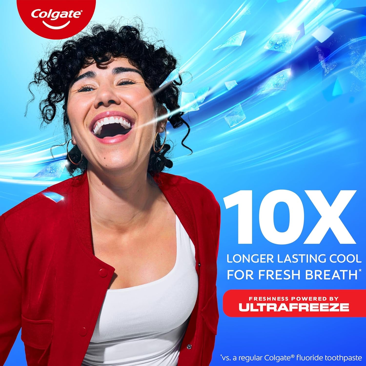 Max Fresh Toothpaste, Whitening Toothpaste with Mini Breath Strips, Clean Mint Toothpaste for Bad Breath, Helps Fight Cavities, Whitens Teeth, and Freshens Breath, 4 Pack, 6.3 Oz Tubes