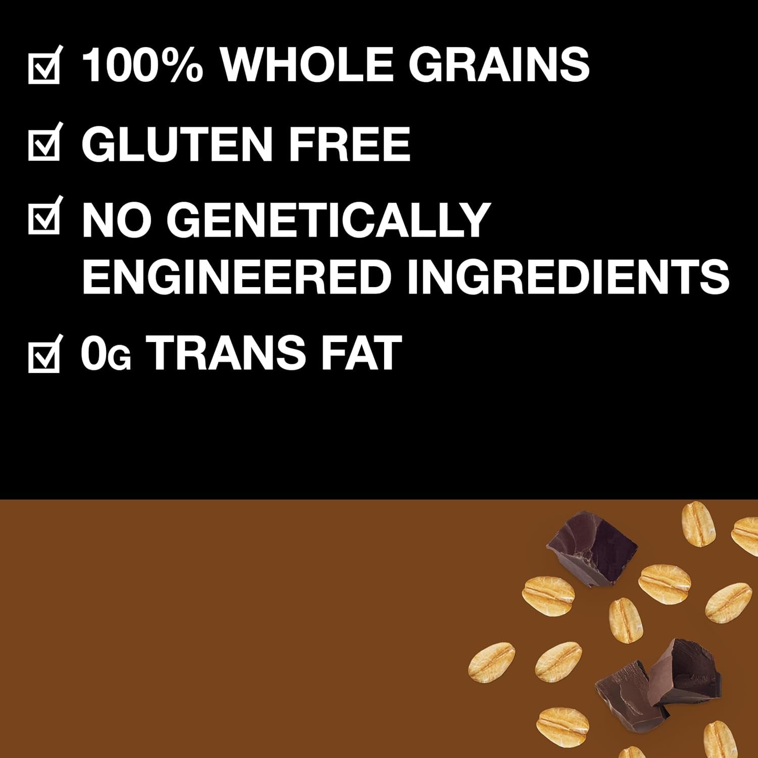 Breakfast Protein Bars, Dark Chocolate Cocoa, Healthy Snacks, Gluten Free, 8G Protein, 6 Count