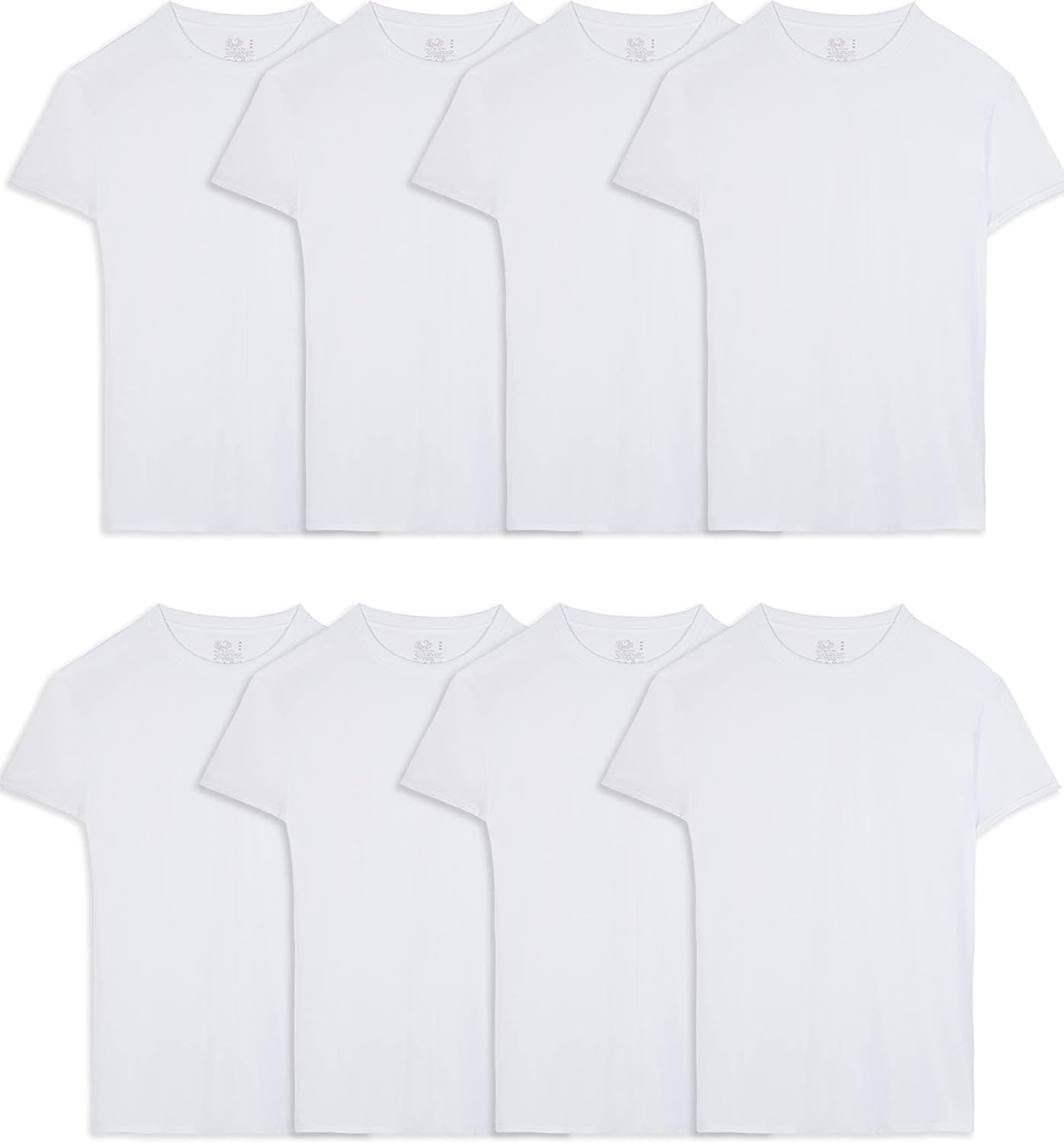 Men'S Undershirts, Moisture Wicking & Tag Free, Short Sleeve Crew T-Shirts